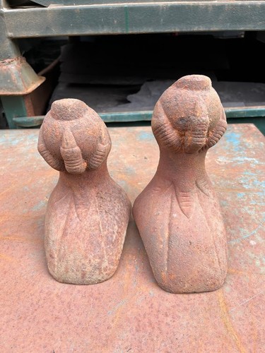 Cast iron bath feet - cast,