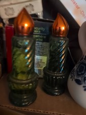 Vtg Avon Christmas Candle  Sweet Honesty Cologne  1 Fl. Oz. NOS