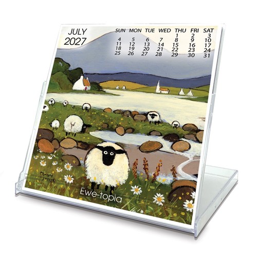 2027 desk calendar - desk, thomas