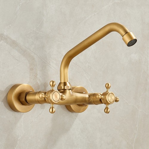 Antique brass wall mount - brass,
