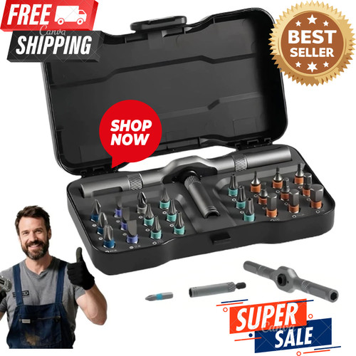 Multitool set 1 - set,24-in-1, ratchet