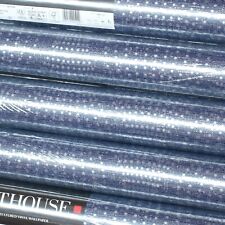 4 Rolls Navy Blue Wallpaper