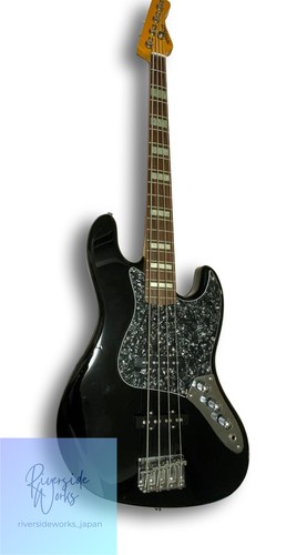 Fernandes black jazz bass - jazz,