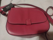 Tula Pink  Leather Shoulder Bag  Crossbody with Adjustable Strap  RRP £125  BNWT