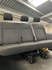 VW Transporter T5 T6 T6.1 Shuttle Kombi Third Row Seat Belt Bracket Set