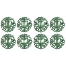  Set of 2 Garden Frame Wire Sphere Frames Topiary Ball Artificial