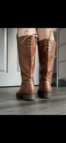 Women size brown knee - size, 9