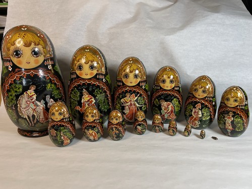 Signed russian matryoshka - russian,