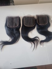 4x4"CLOSURE REAL SWISS LACE