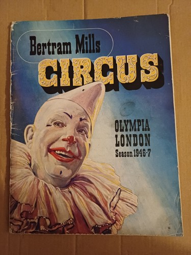 Bertram mills circus programme - mills,