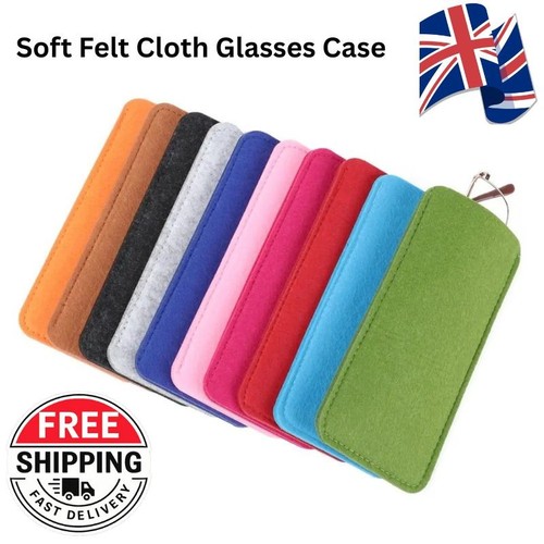 Soft felt cloth glasses - felt, case