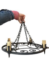 Old Cast Iron Gothic Ceiling