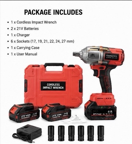 Cordless impact wrench 1200 - cordless,