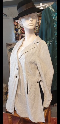 Ladies linen summer coat - ladies, by