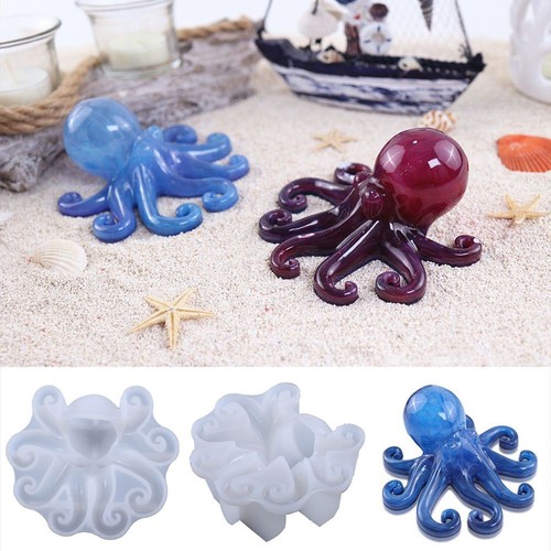 Casting mould ocean octopus - mould,