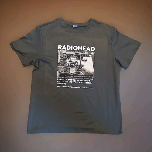 Radiohead shirt dark gray - t-shirt,