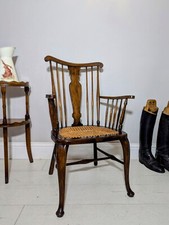 Antique windsor cane armchair - windsor,