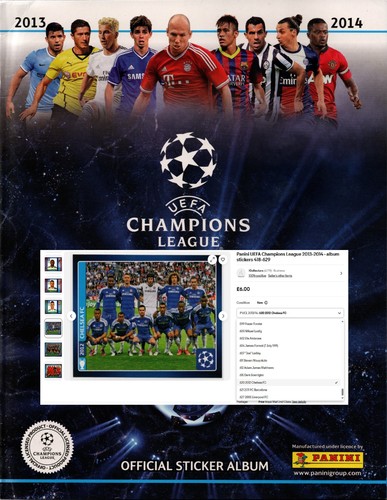 Panini uefa champions - panini,