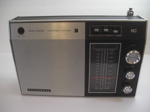 Vtg 1970s panasonic rf - -,