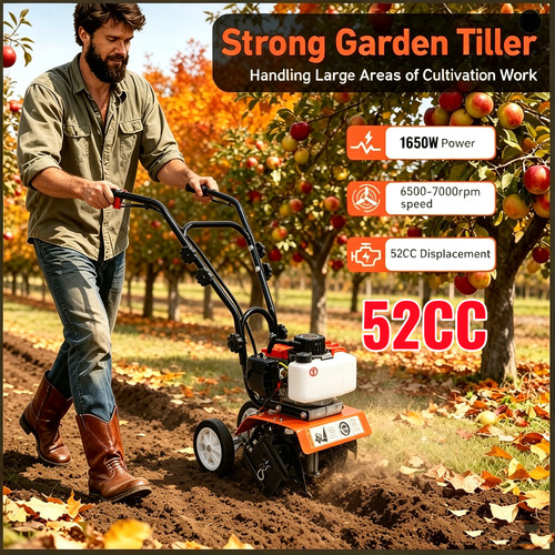 52cc petrol garden - garden, tiller