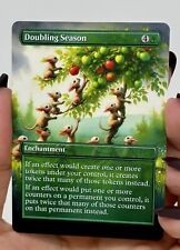 Doubling Season Proxy Card with Custom designed art