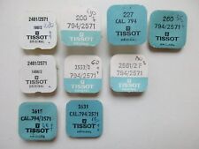 Tissot cal. 794 and 2571 Swiss watch movement part - choose