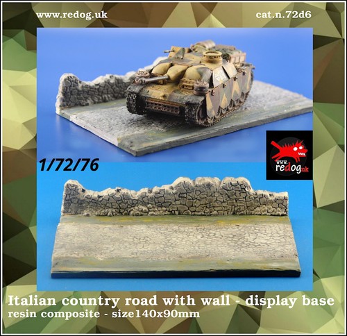 Road stone wall display - stone,