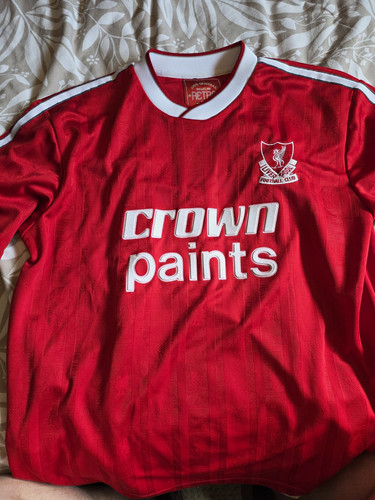 Retro liverpool home shirt - liverpool,