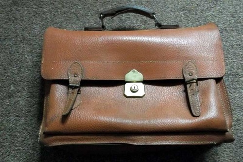 Vintage 1960s school satchel - 1960s,