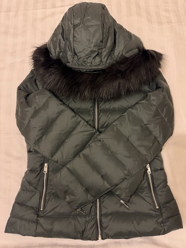 Zara puffer bottle green - zara,