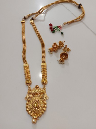 Eid stunning gold necklace - eid,