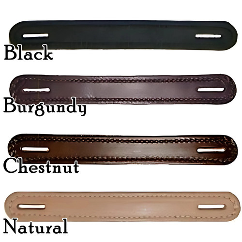 Leather trunk handle slotted - trunk,