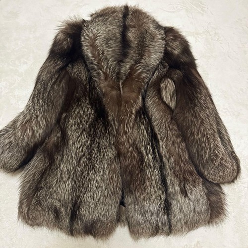 Authentic saga furs silver fox - saga,