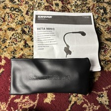 Shure BETA 98H/C Instrument Microphone Cardioid Condenser Used