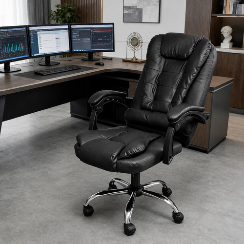 High back office chair - office,