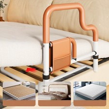 Safety Bed Rail for Elderly Adults Folding Bed Assist Rail with Storage Pocket