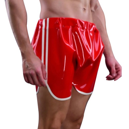 Men latex casual sports - casual, pants
