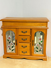 Vintage Wood Jewellery Box