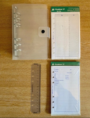 Personal organiser ring binder - organiser,