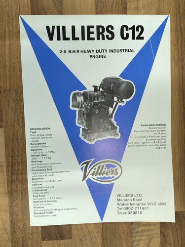 Villiers c12 double - , sided