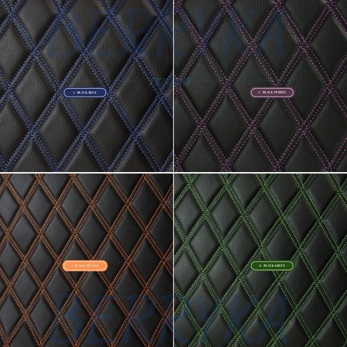 Double quilted vinyl - double,
