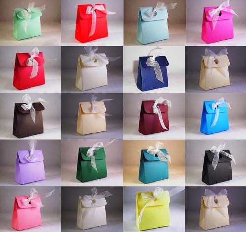 Box bag wedding favour - bag, boxes
