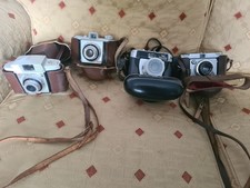 4 Vintage Cameras Kodak Bantam