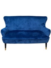 Royal blue velvet - blue,