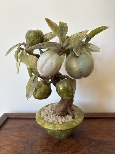 Vintage chinese jade peach - chinese,