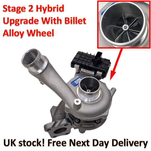 Hybrid turbocharger for nissan - hybrid,