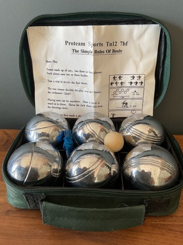 Vintage proteam boules set - vintage,