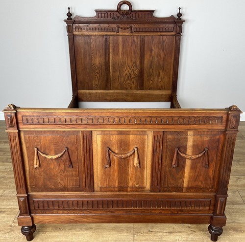Bed antique french style - bed,