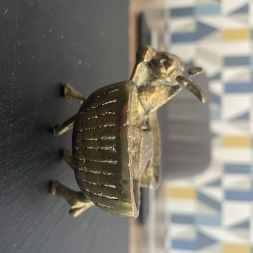 Brass donkey - brass,