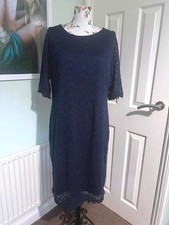 Kaleidoscope Navy Lace Shift